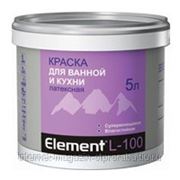 Краска для ванной и кухни ALPA ELEMENT L-100, 10 л фото