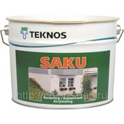Текнос Цаку (Teknos Saku) - Фасадная цокольная краска. фото