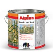 DIREKT AUF ROST антикоррозийная эмаль для защиты железа и стали (Alpina) 2,5л