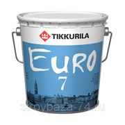 Краска латексная ЕВРО-7 “Тиккурила“ (9 л) фото