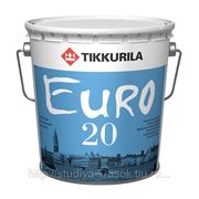 Краска для стен полуматовая “Euro 20“ 2,7л фото