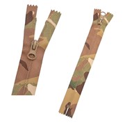 Качественная молния №5 реверсная Multi Camouflage+ фото