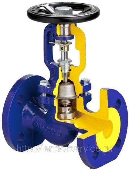 Кран, задвижка для термального горячего масла в Санкт-Петербурге ...