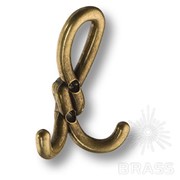 Крючок малый, античная бронза Dugum Hook Small-Antik