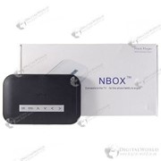 Мультимедийный проигрыватель NBOX 720p с HDTV SD/MMC/USB и дистанционным пультом управления