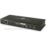 Aten CN8000 Переключатель Удлинитель, SVGA+keyboard+mouse USB/PS2, управление по IP, Rackmount/Desktop, 10/100 Base-T, с KVM-шнуром PS/2 1.2м.,