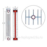 Биметаллическиe радиаторы 350-80 Elsotherm фото