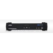 Aten CS1782A Переключатель KVM KVM+Audio+USB 2.0, 1 user USB+DVI => 2 cpu USB+DVI, со шнурами USB 2х1.8м., 2560x1600 60Hz DVI-D Dual Link/2048x1536
