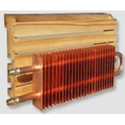 Радиатор отопления медный ClassicStyle 1.045 кВт концевой, под пайку, с кожухом