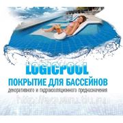 Пленка для бассейнов ПВХ LogicPool V-PR 1,5мм Голубая