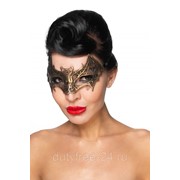 Золотистая карнавальная маска Сириус фото
