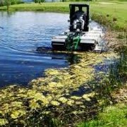 Очистка водоемов, прудов, озер фото