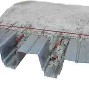 Профнастил Н-57,Н-60,Н-75 оцынкованый под бетонну фото
