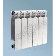 Радиатор алюминиевый Konner Lux 80/350 1 секция фотография