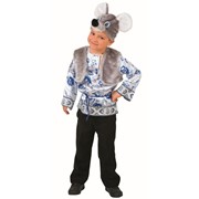 Карнавальный костюм для детей Батик Мышонок Филипка детский, 28 (110 см)