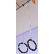 Кольца Гимнастические+ веревка с увелич. длиной (Самсон) фото