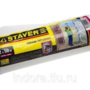 Пленка Stayer MASTER защитная укрывочная, HDPE, в рулоне, 12 мкм, 2 х 50 м фото