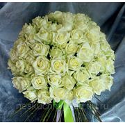 Букет из 101 белой розы “Прости меня, любимая моя, прости, моя хорошая...“ фото