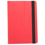 Чехол-книжка для планшета 10 дюймов уголки-резинка красный