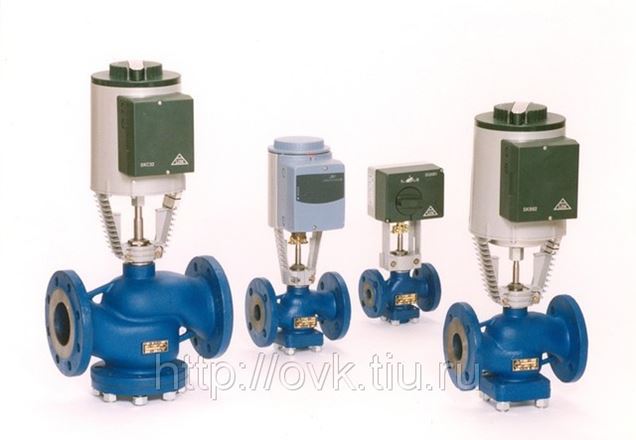 Клапан регулирующий трехходовой фланцевый LDM: RV214, RV224, RV234 в ...