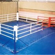 Ринг напольный боксерский 5х5 м площадь 6х6 м на упорах (монтажный размер 6х6 м) фото
