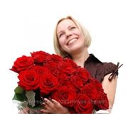 Доставка цветов 25 роз = 1500р (акция) фото