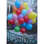Букет из 50-ти воздушных шаров - ассорти фото