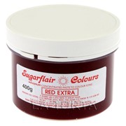 Гель-паста концетрат Sugarflair Extra Красный 400 грамм
