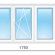 Металлопластиковые трехстворчатые окна