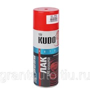 Лак KUDO тонировочный для фонарей красный 520мл фото