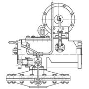 Регулятор давления газовый РДГ-50 Н/В (двухседельный, стальной корпус)
