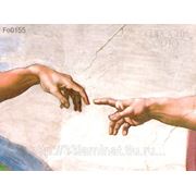 Микеланджело Буонарроти - Сотворение Адама (фрагмент) фото