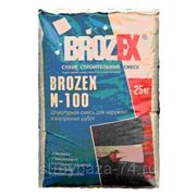 Brozex М100, штукатурка цементно-известковая, 25 кг. фотография