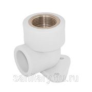 Угол полипропиленовый ST W - W20F3 20 - 1/2“ F настенный (белый) фото