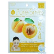 Питательная маска для лица Pure Smile с эссенцией абрикоса 23мл 4526371000273 фотография