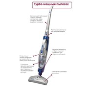 ПЕРЕНОСНОЙ ПЕРЕЗАРЯЖАЕМЫЙ ПЫЛЕСОС TURBO HANDY фото