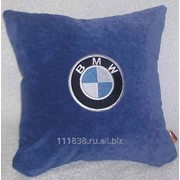 Подушка синяя BMW