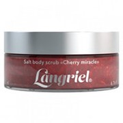 Langriel Langriel Солевой скраб для тела Вишневое Чудо (Body Care | Salt Body Scrub Cherry Miracle) 4.03 200 мл фотография