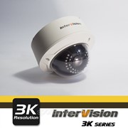 Уличная антивандальная iK10 видеокамера UHD-3K-35WAI, InterVision 6 Мп Canon 2.8-12 мм ULTRA HD