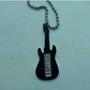 Кулон "Кипелов" в форме гитары, черный