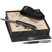 Подарочный набор нож перочинный, чехол и ручка Mr.Forsage 800-008 №8 фото