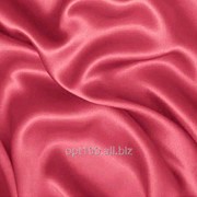 Атлас однотонный средней плотности цвет розовый 05/240
