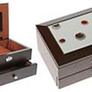 Шкатулка ювелирная “MORETTO“ 2-ярусная 18*13*10см. 39747 фото