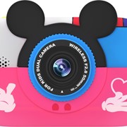 Детский цифровой фотоаппарат GSMIN Fun Camera Memory с играми (Розовый) фото