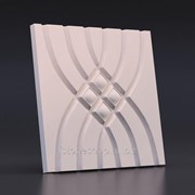 3D панель гипсовая “ПЛЕТЕНИЕ“ размер 50х50 см фото