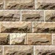 Плитка рустованная (сколотая) из натурального камня песчаника для облицовки стен Шахриар 2, код С32 фото