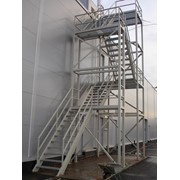 Изготовление и монтаж металлоконструкций галерей, эстакад и т.д. фото