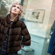 Куртка из меха норки глоу KOPENHAGEN FUR