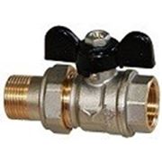 Кран шаровой со сгоном 3/4" PRO AQUA (американка)