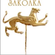 Заколки золотые фотография